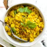 turmeric lemongrass cauliflower rice