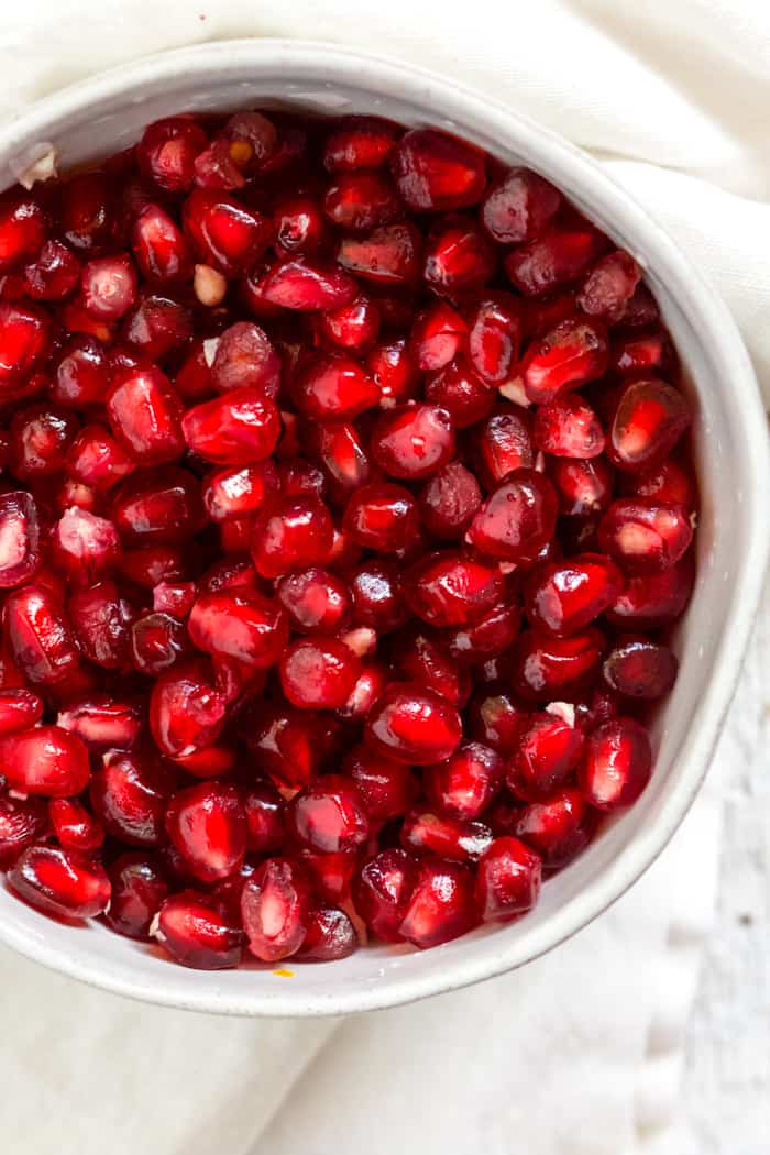 Bowl of pomegranate arils