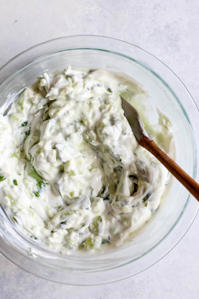 Smoky Turkey Burgers with Tzatziki – Roots and Radishes