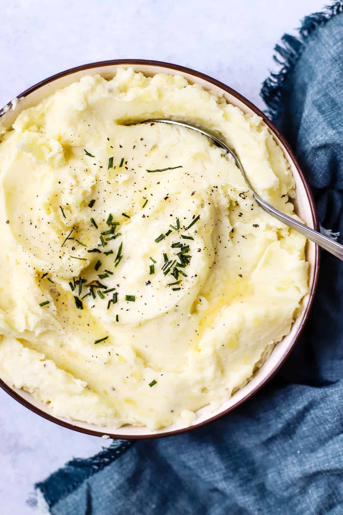 Creamy Healthy Ninja Foodi Mashed Potatoes Roots and Radishes