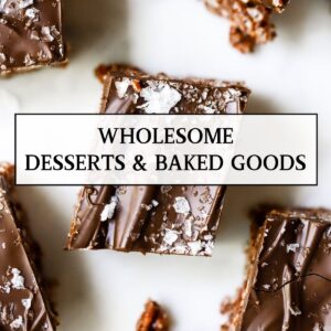 Wholesome Desserts & Baked Goods