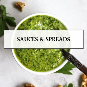 Healthy Sauce and Spread Recipes