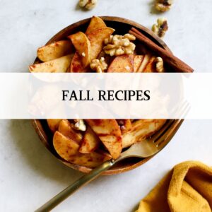 Fall Recipes